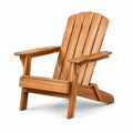 Adirondackstuhl aus Teakholz Natur 90 cm x 75 cm x 85 cm