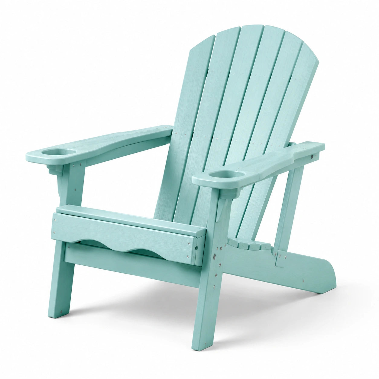 Adirondack Stuhl Massivholz Mintgrün
