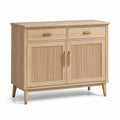 Eichenholz Sideboard mit 2 Schubladen und 2 Türen
